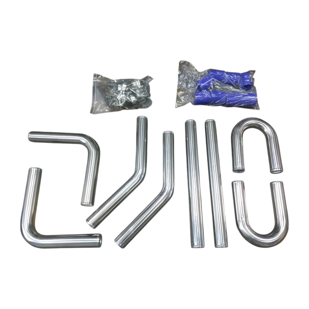 ARD 5592b Aluminum Pipes Set + Silicone + Clamps (Universal) 2.25\" Photo-2