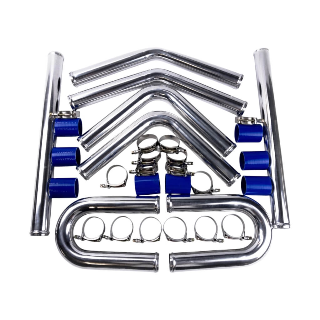 ARD 5592c Aluminum Pipes Set + Silicone + Clamps (Universal) 2.5\" Photo-1