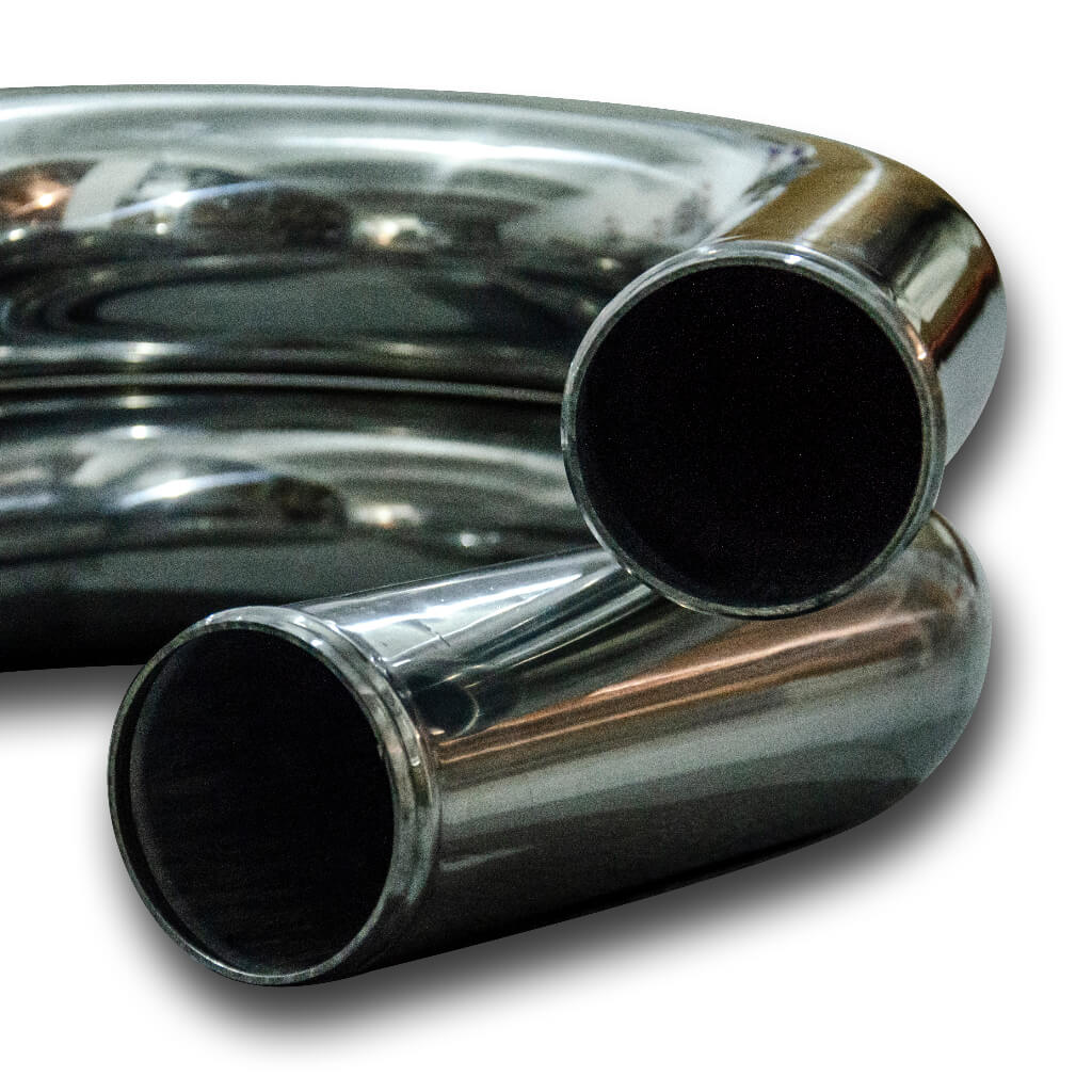 ARD 5592d Aluminum pipes set + silicone +clamps (UNIVERSAL) 3\" Photo-1