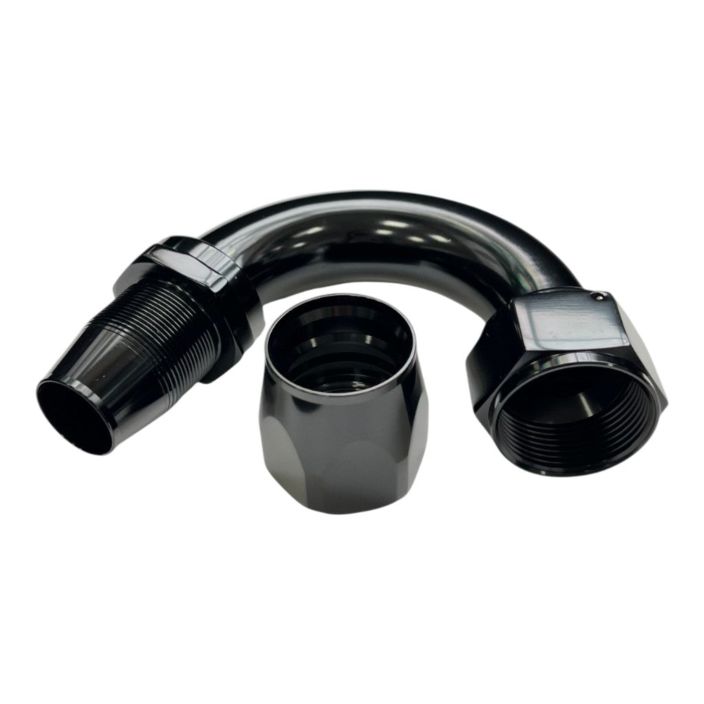 ARD ARE0209-1520B Fitting, Hose End 150° Degree AN20 Black(1136-15020BK) Photo-2