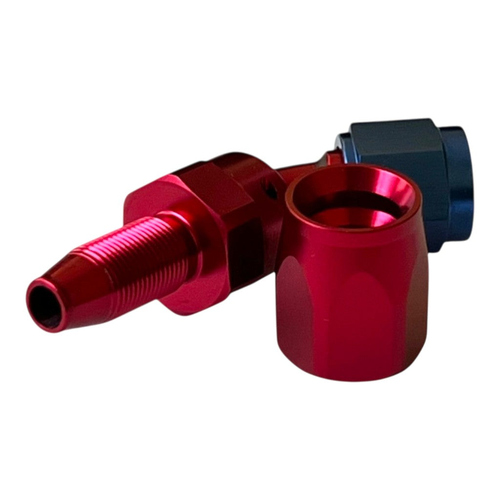 ARD ARE0209-4506-RED/BLU Fitting, Hose End AN6 45° Degree Red/Blue Photo-2