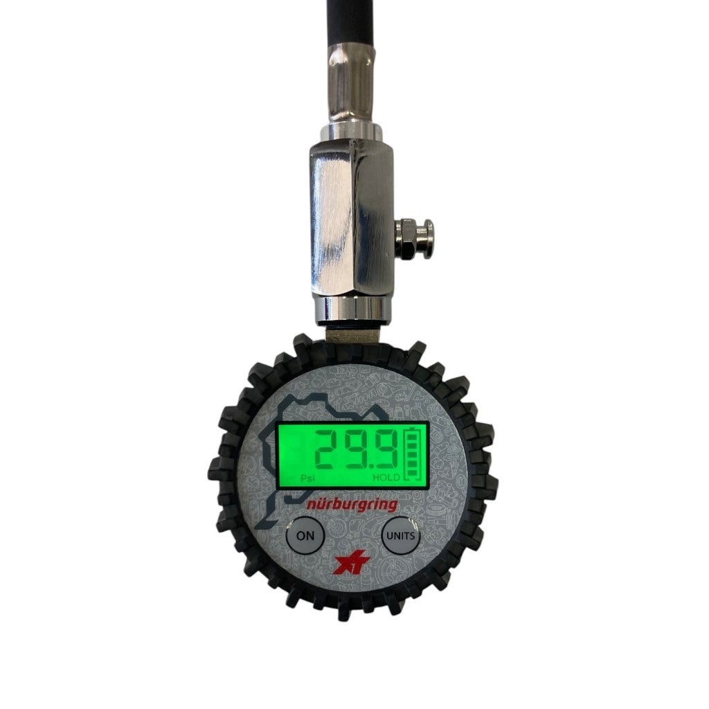 ARD DGH-NBR Digital Tire Pressure Gauge Psi / Bar (Nürburgring Licensed Product) Photo-2