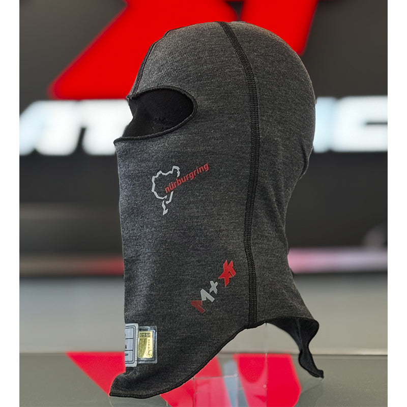 ARD R50-095-NBR Balaclava Atomic Nürburgring Edition FIA 8856-2018 Anthracite One Size (Officially Licensed Nürburgring Product) Photo-1 
