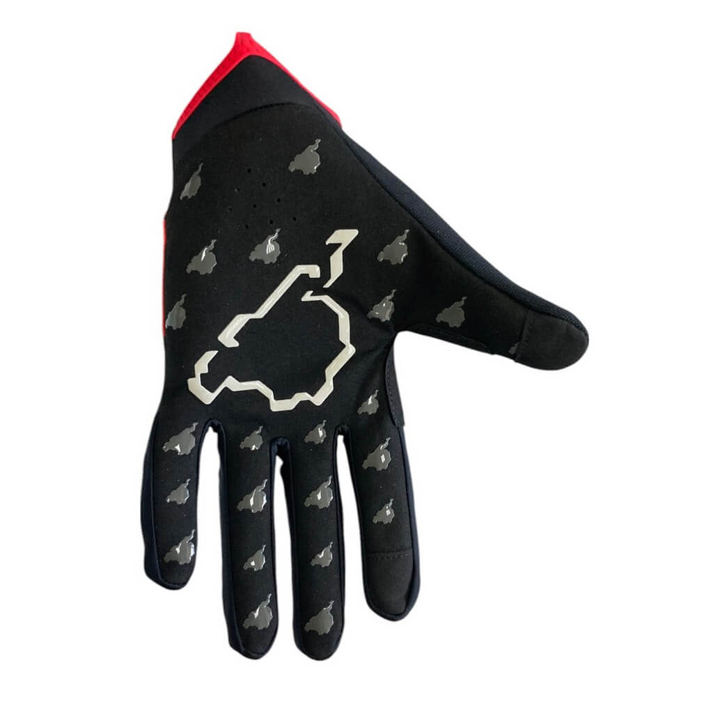 ATOMIC AT-NBRKTGLOVESSH-S Karting Gloves Short Version NÜRBURGRING EDITION , size S (Officially Licensed Nürburgring Product) Photo-3