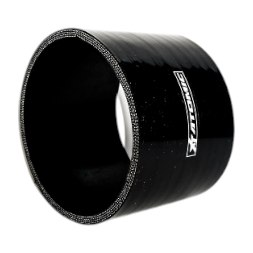 ATOMIC csh-102 BLACK Hose Silicone Straight 102 mm Photo-0