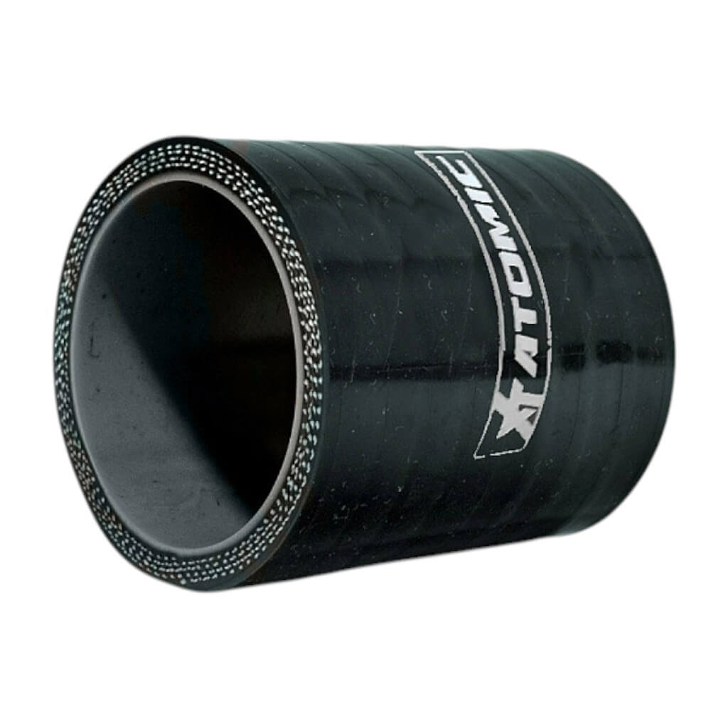 ATOMIC csh-51 BLACK Straight Silicone Hose, 51 mm Photo-0