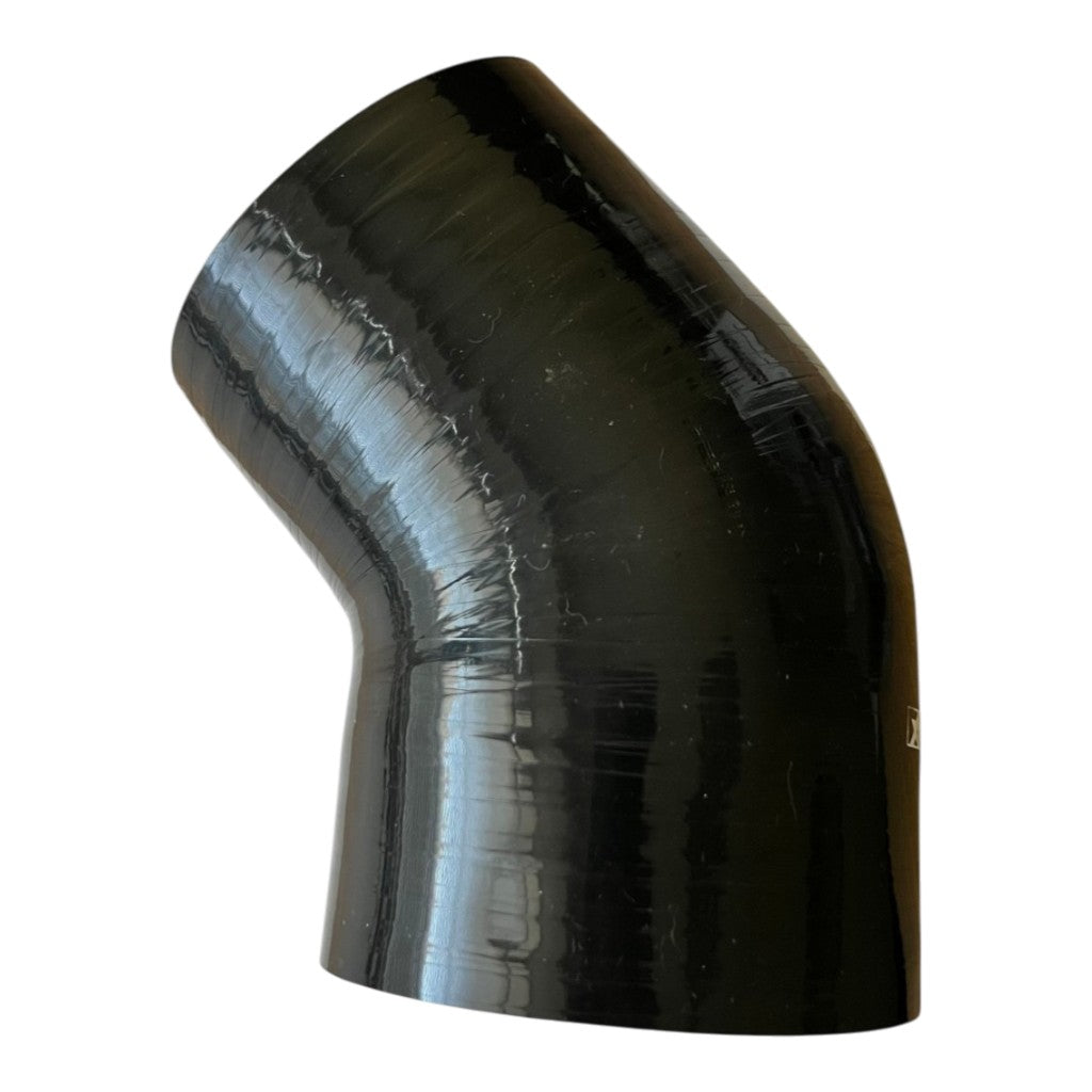 ATOMIC er45-102-89 BLACK Hose silicone, 45° Reducer Elbows 102-89 mm Photo-0