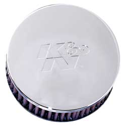K&N RC-0850 UNIVERSAL Clamp-On Air Filter 2-7/16"FLG, 5-1/8"OD, 2"H Photo-0