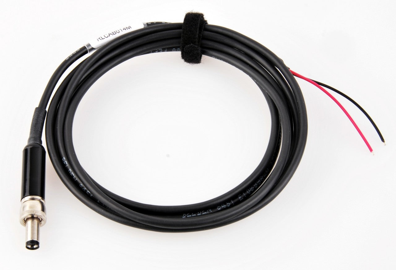 RACELOGIC RLCAB014M Locking 2.1mm Plug - 2 Wire Unterminated - 2m cable (Video VBOX Unterminated PWR) Photo-0