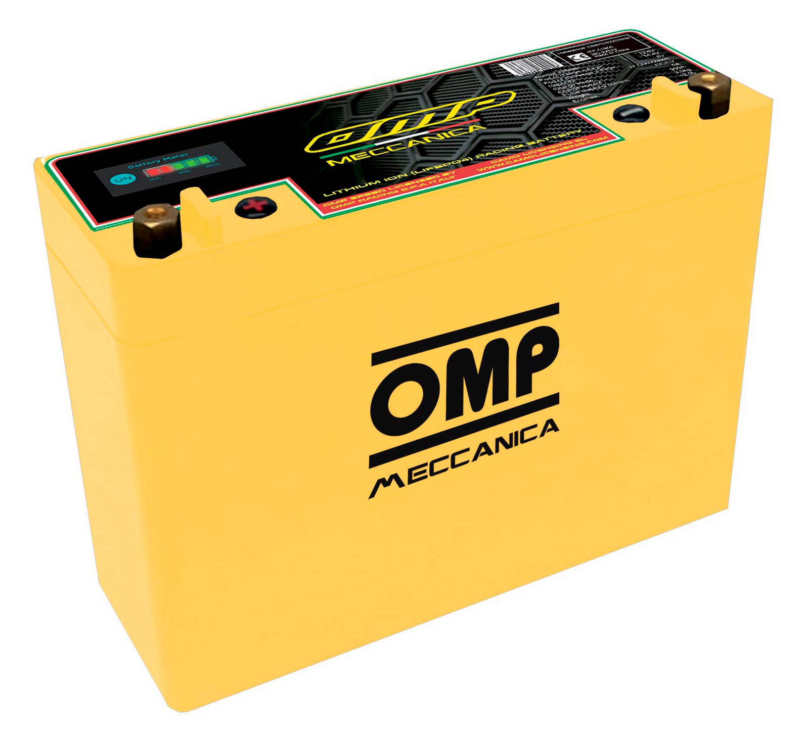 OMP OMPS20001809 Lithium Battery for cars with Alternator, 18AH/230WH, PCC 900A, Weight 3.5KG, For cars upto 2000CC Photo-0