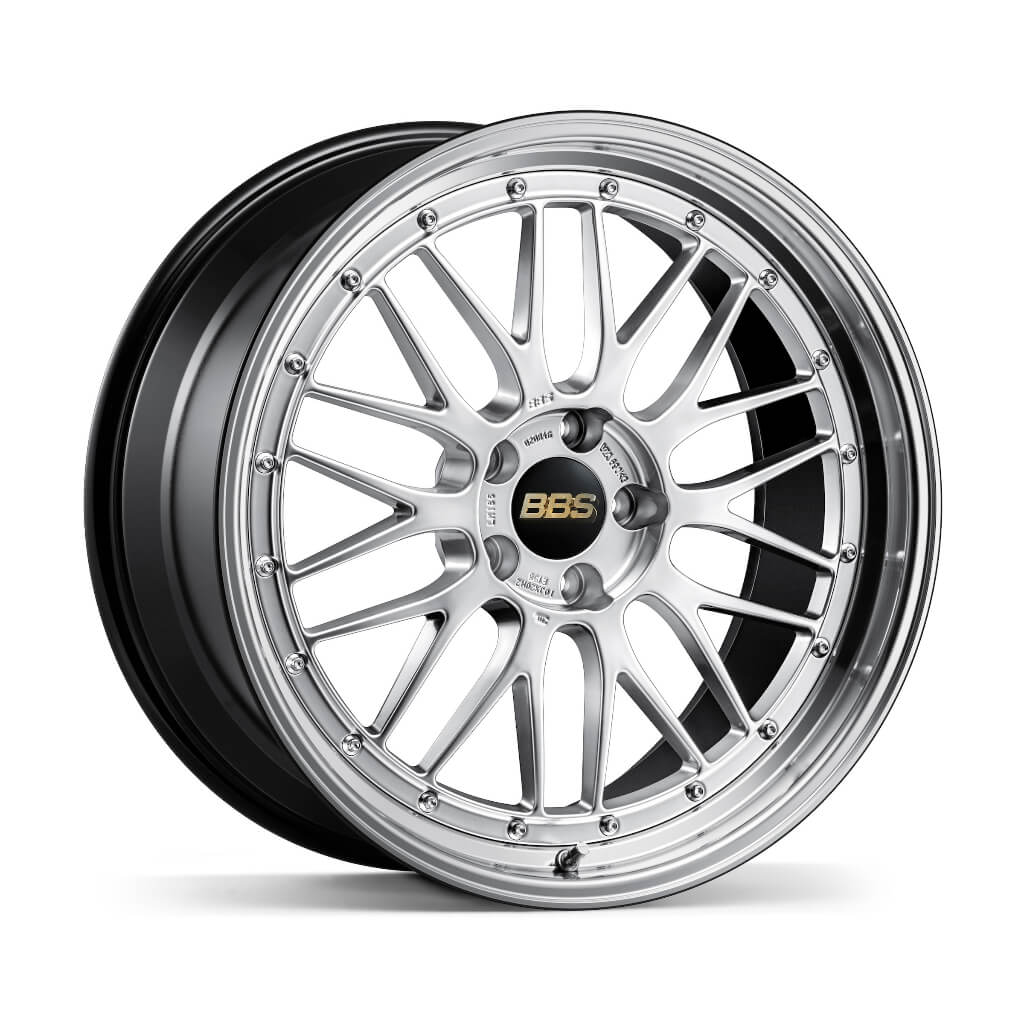 BBS LM241DS-BKBD LM Forged aluminum 2-piece wheel 20x9.5 ET45 5x114.3 PFS Diamond Silver disk and Black Bright Diamond-cut rim (DS-BKBD) Photo-0