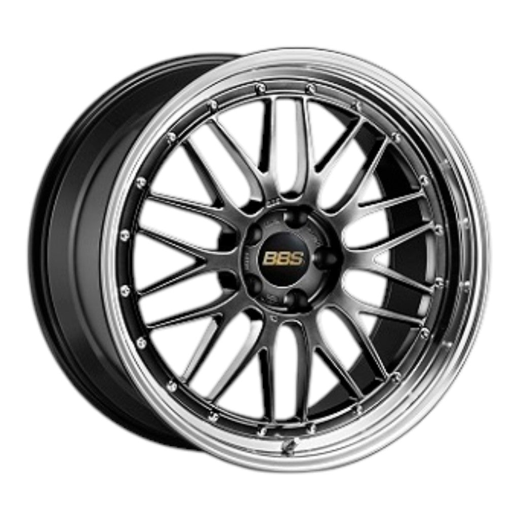 BBS LM553DB-BKBD Forged Aluminum 2-Piece Wheel LM LM553 R18×9 ET30 / 5x120 PFS, Diamond Black Disk and Black Bright Diamond-Cut Rim (DB-BKBD) Photo-0