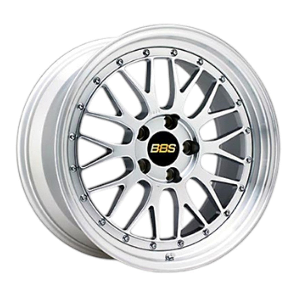 BBS LM553DS-SLD Forged Aluminum 2-Piece Wheel LM LM553 R18×9 ET30 / 5x120 PFS, Diamond Silver Disk and Silver Diamond-Cut Rim (DS-SLD) Photo-0