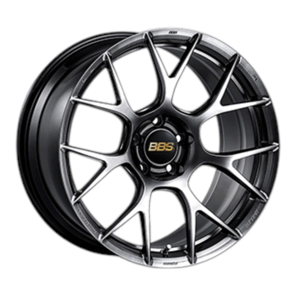 BBS RE-V7088DB Forged Aluminum 1-Piece Wheel RE-V7 RE-V7088 R19x8 ET45 / 5x112 PFS (Flat), Diamond Black (DB) Photo-0