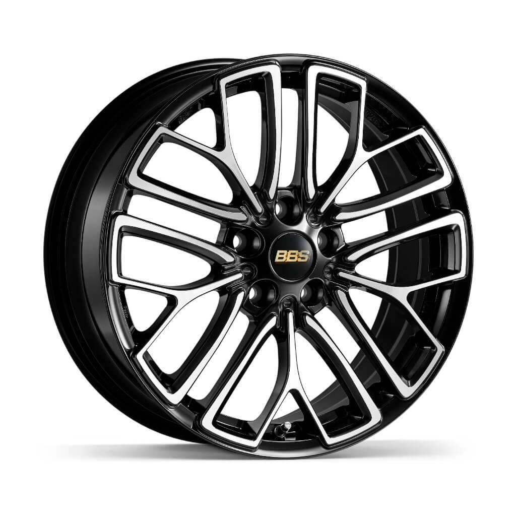 BBS RE-X015BKD RE-X Forged aluminum 1-piece wheel 18x8.5 ET45 5x112 PFS Black Diamond-cut (BKD) Photo-0