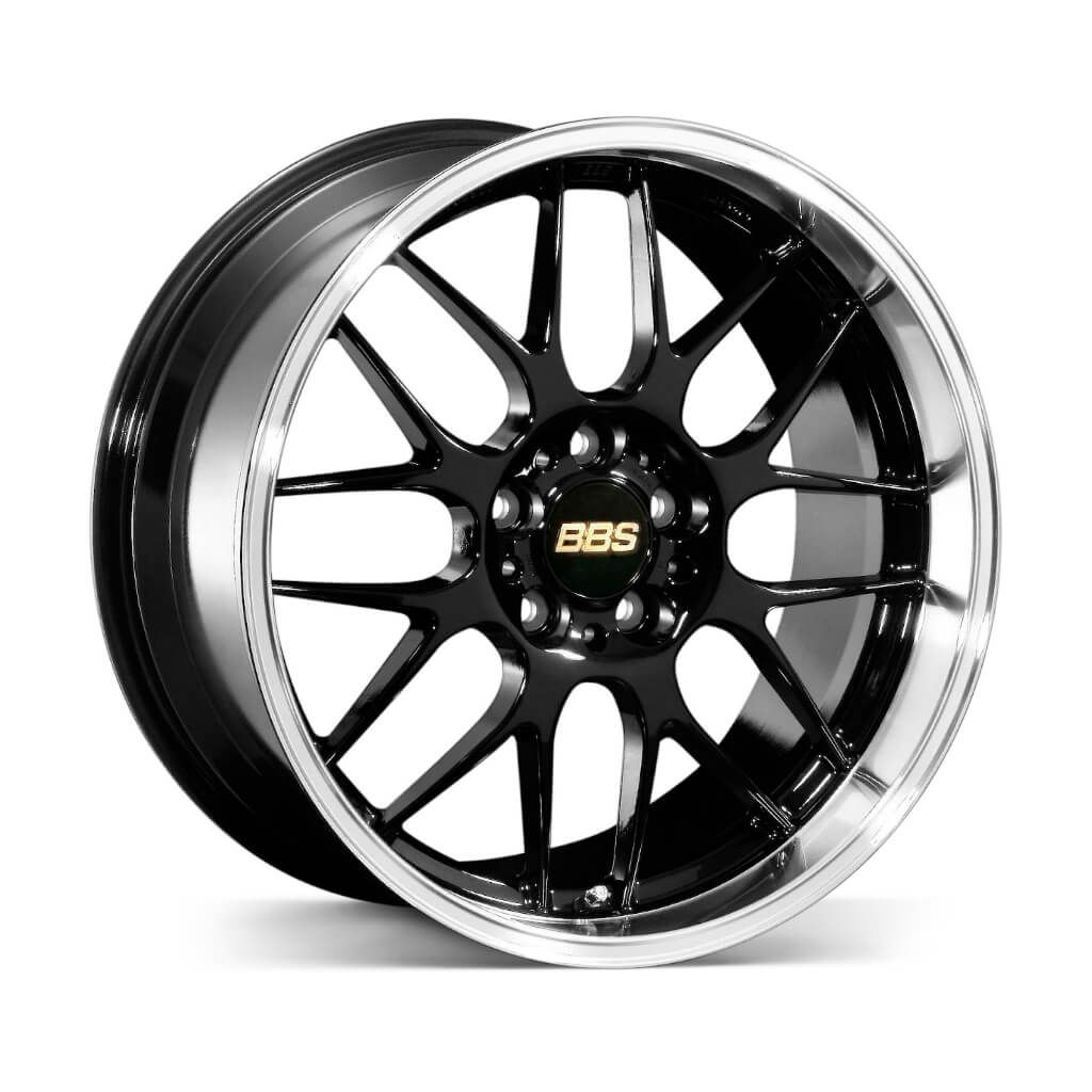 BBS RG785BKD RG-R Forged aluminum 1-piece wheel 17x7.5 ET48 5x112 PFS Black Diamond-cut (BKD) Photo-0