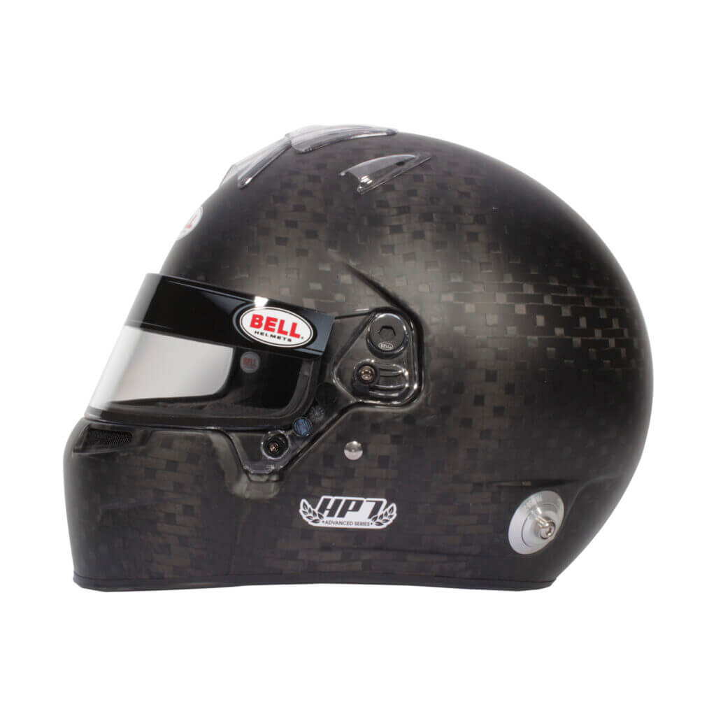 BELL 1101108 Full-Face Helmet HP7 EVO-IV HANS (Grey Interior), FIA 8860-2018, Size 59 (7 3/8) Photo-1