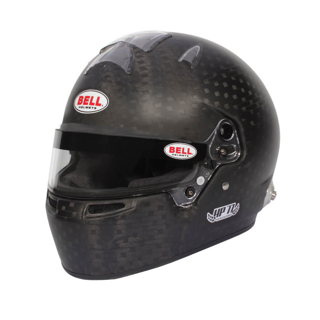 BELL 5128194 Full-Face Helmet HP77 EVO-IV HANS (Red Interior), FIA 8860-2018-ABP, Size 56+ Photo-0
