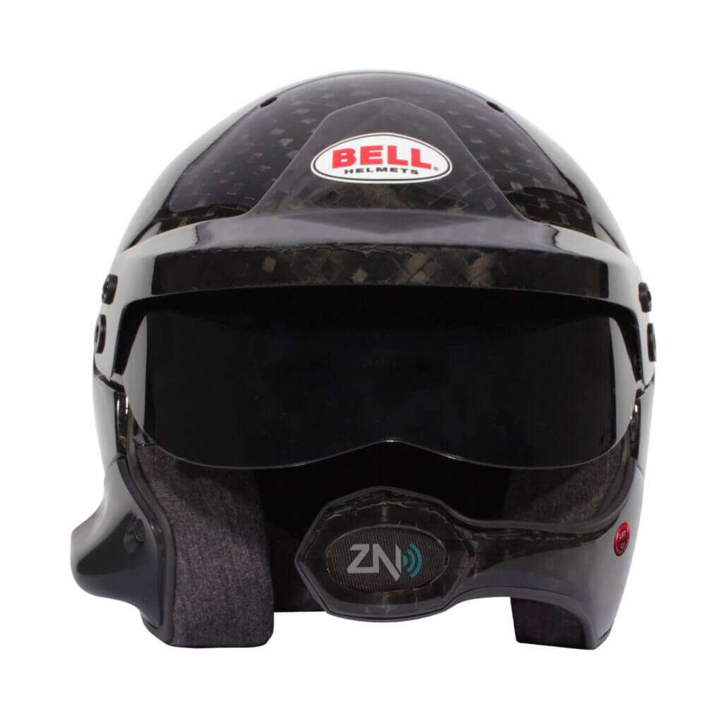 BELL 5245741 Open-Face Helmet MAG-10 Rally WW Carbon HANS (Red Interior), FIA 8859-2024 / SA2020, Size 54 Photo-2