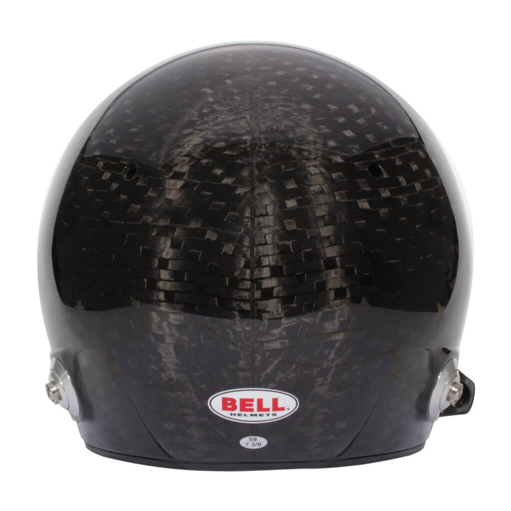 BELL 5245741 Open-Face Helmet MAG-10 Rally WW Carbon HANS (Red Interior), FIA 8859-2024 / SA2020, Size 54 Photo-3