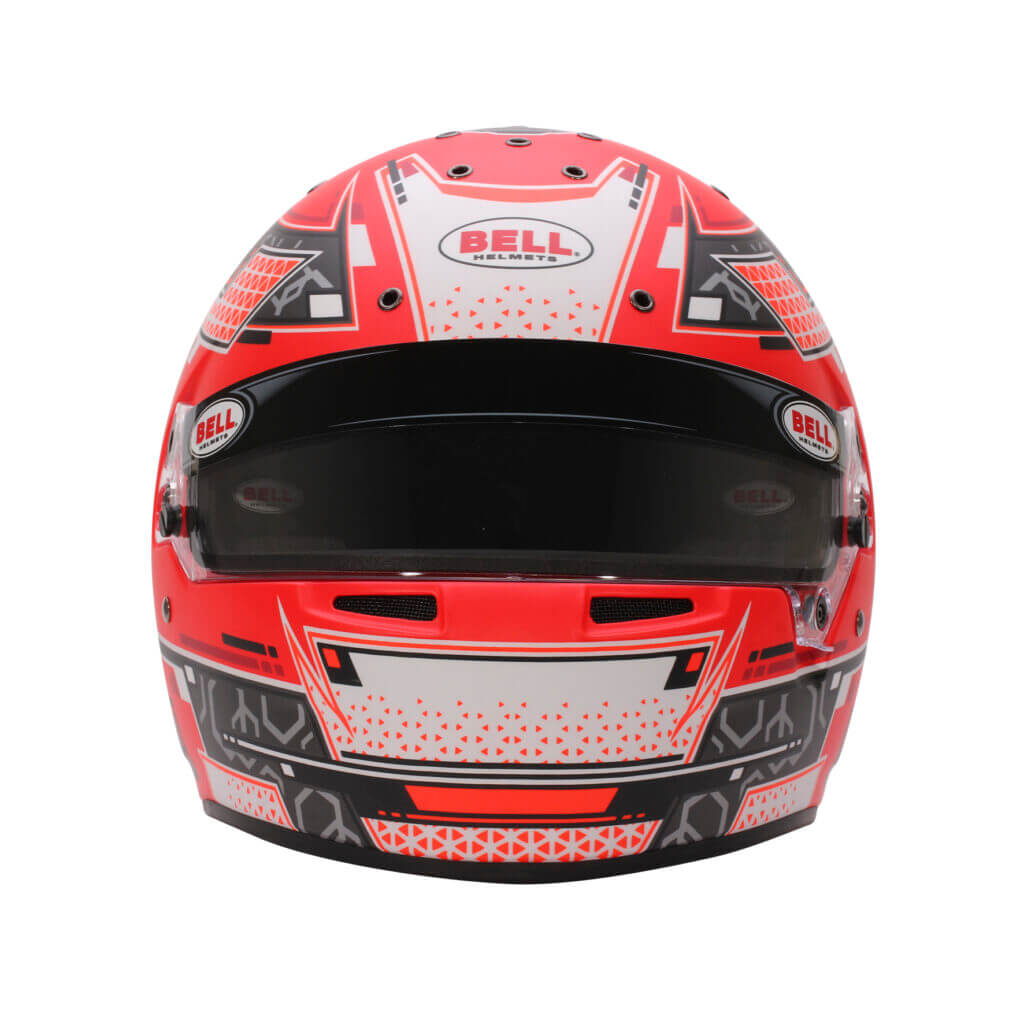 BELL 1310B74 Full-Face Helmet RS7 Pro Stamina HANS, Anthracite / Red, FIA 8859-2024 / SA2020, Size 57 (7 1/8) Photo-2