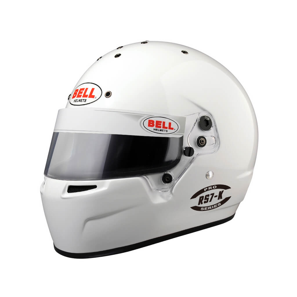 BELL 1310C11 Karting Helmet RS7-K, White, FIA 8878-2024 / K2020, Size S (57 -58) Photo-0