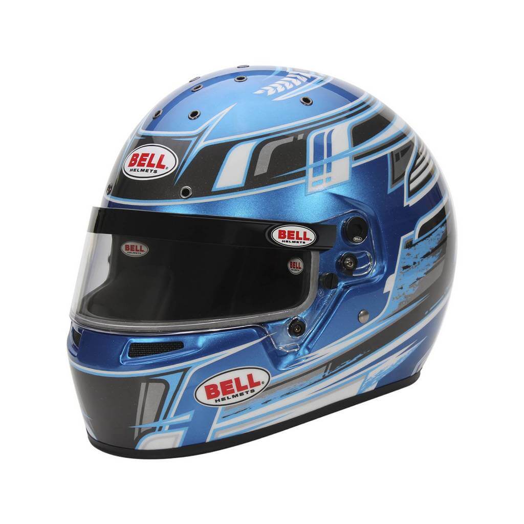 BELL 1311171 Karting Helmet KC7-CMR Champion, Anthracite / Blue, CMR2016, Size 54 (6 3/4) Photo-0