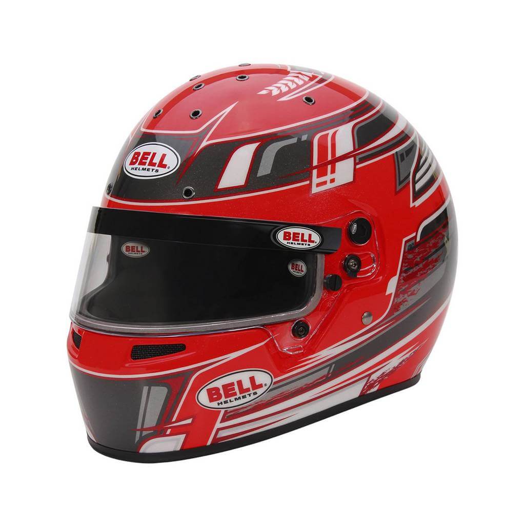 BELL 1311182 Karting Helmet KC7-CMR Champion, Anthracite / Red, CMR2016, Size 55 (6 7/8) Photo-0