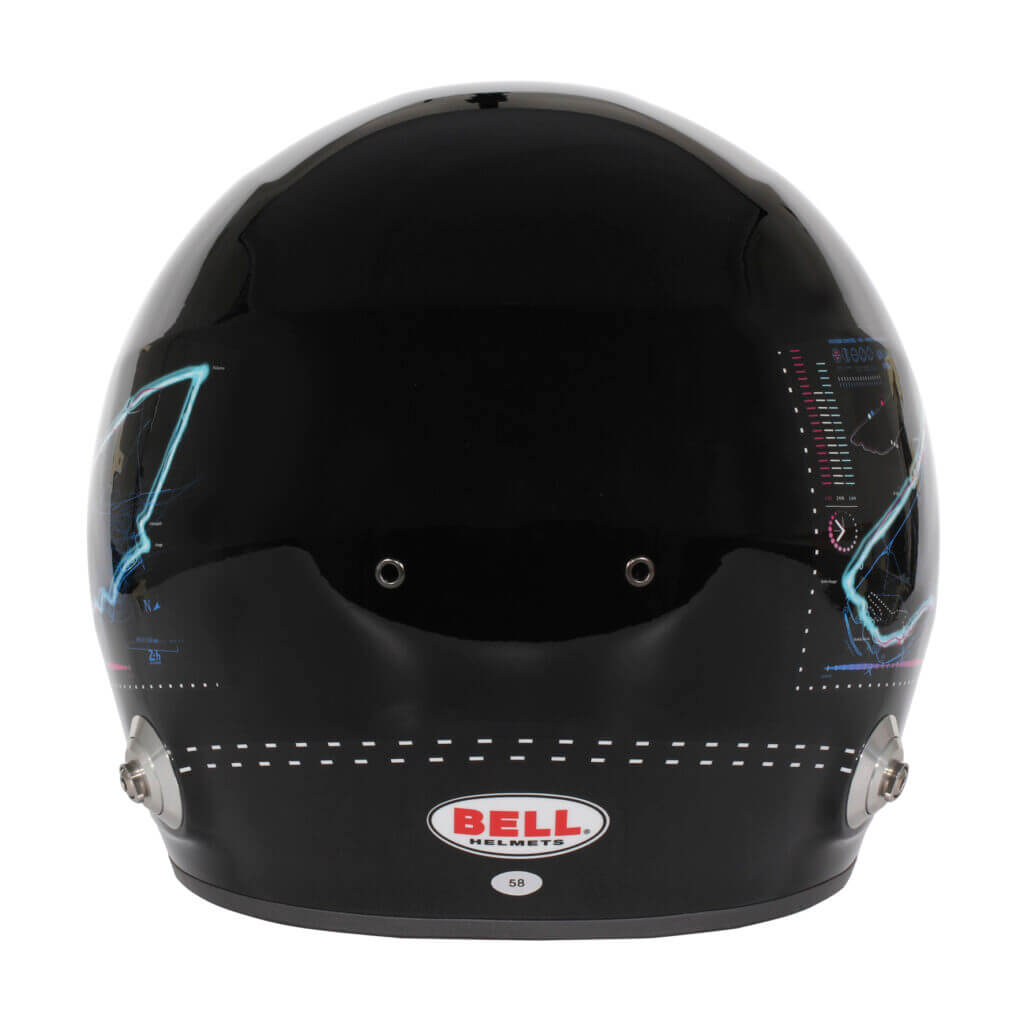 BELL 1341162 Full-Face Helmet GT6 Pro Lemans Edition HANS, FIA 8859-2024 / SA2020, Size 57 (7 1/8) Photo-3