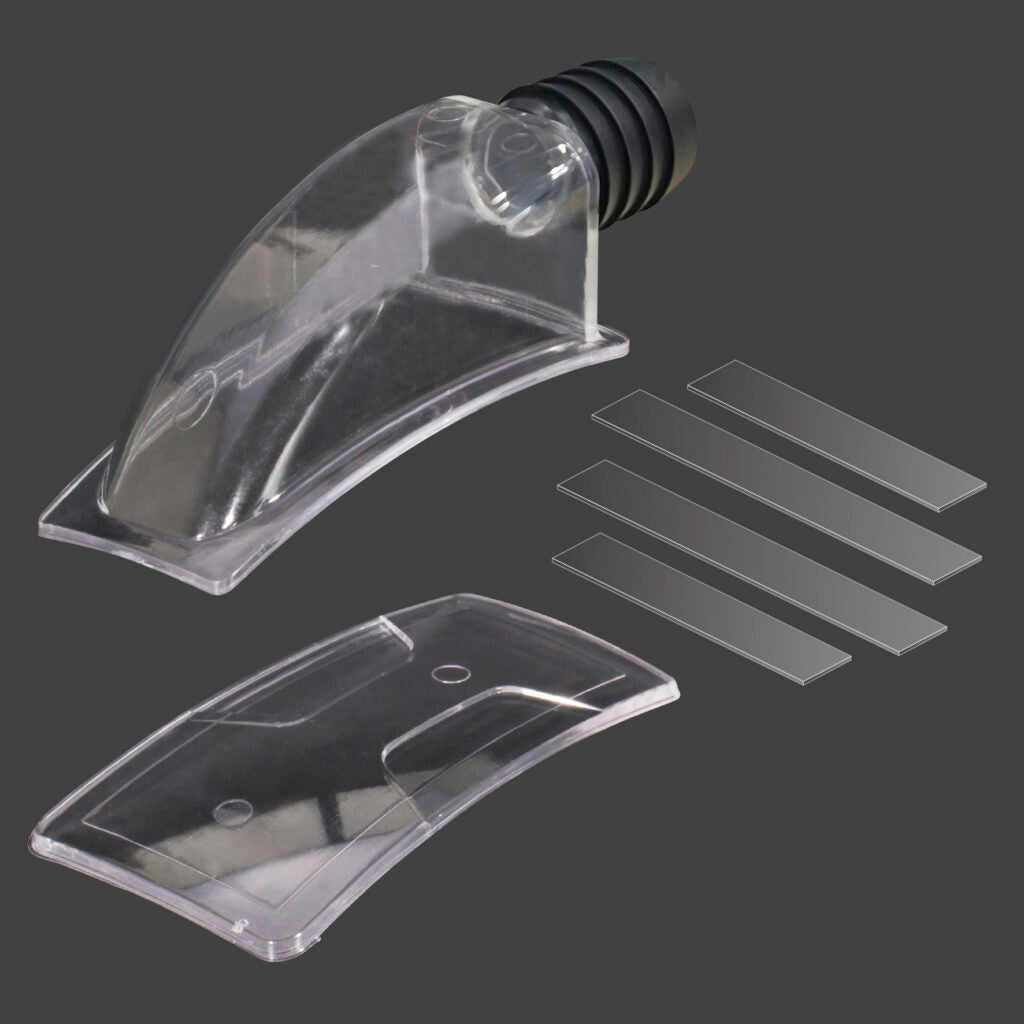 BELL 2070316 Cover Plate And Forced Air Nozzle V05 2023 for HP6 / GT6 Clear Helmet Photo-1