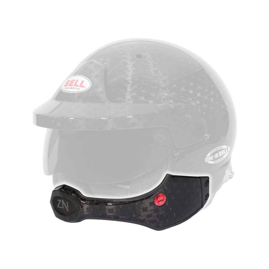 BELL 2081826 Half Chin Bar Short Kit for MAG-10 Helmet, Carbon, Clear Coat Photo-0