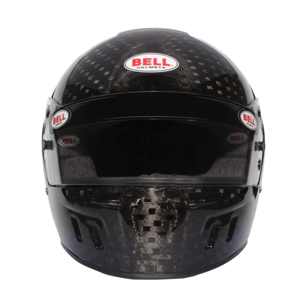 BELL 5239718 Full-Face Helmet GT6 Carbon HANS (Green Interior), FIA 8859-2024 / SA2020, Size 59 Photo-2