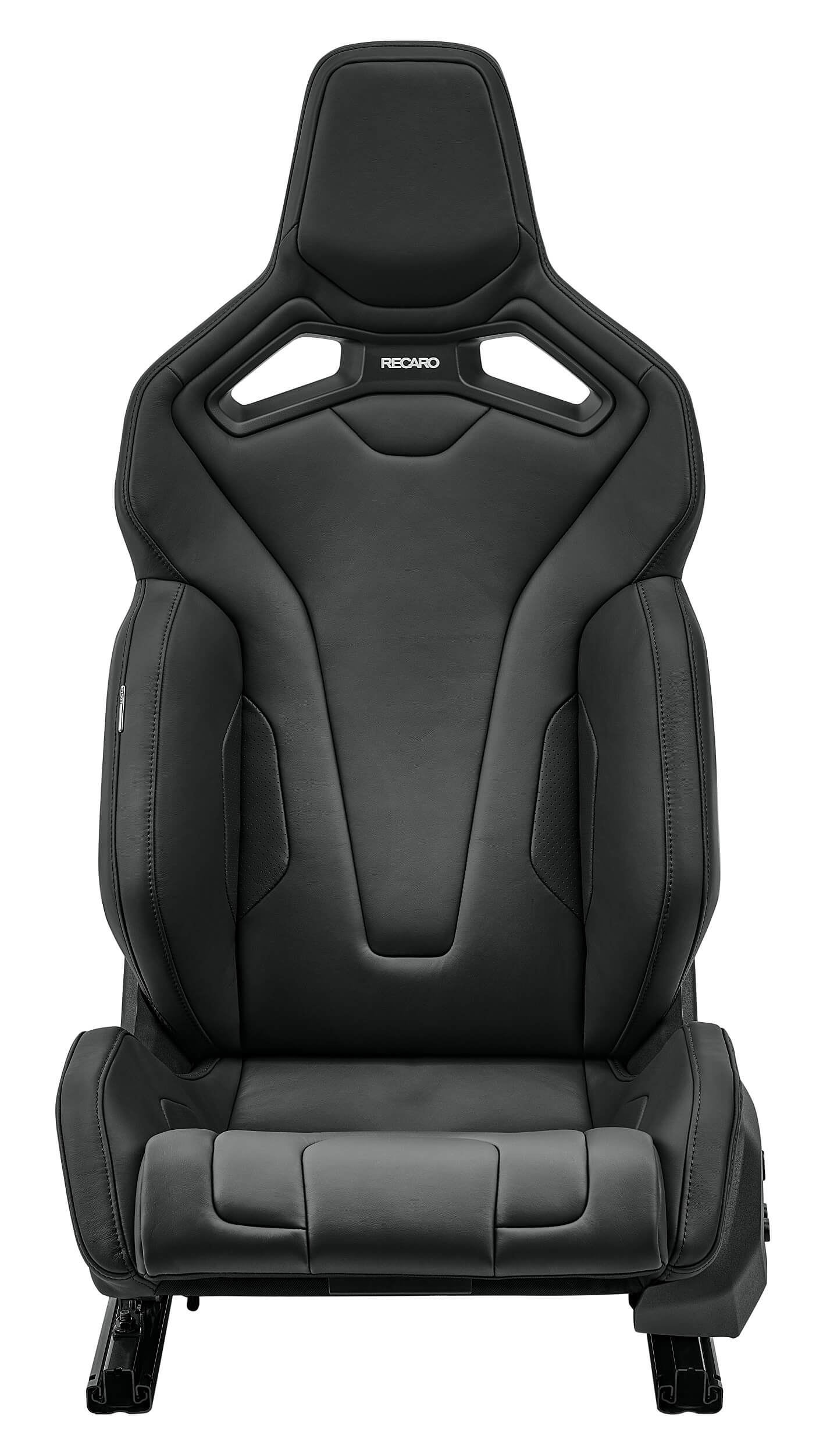 RECARO 653.500.1B48 Sport C Seat, 5 doors, heat, SAB, driver, leather black/leather perforated black Photo-1