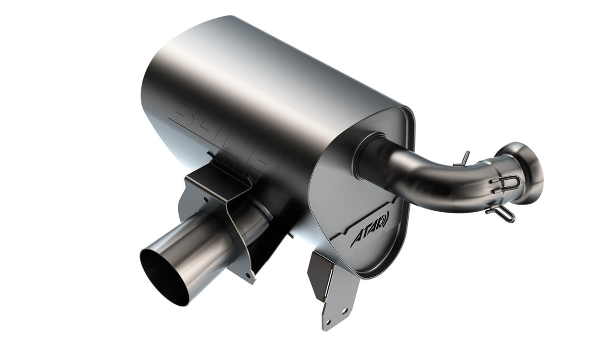 BORLA 12677CB Cat-Back Exhaust 2.25", 3.5", S-TYPE for CAN-AM Maverick X3 2017-2025 Photo-1