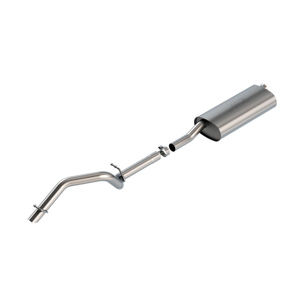 BORLA 140829 Exhaust System Cat-Back 2.50\", S-Type (2.5\" Turndown Tip) for JEEP Wrangler Unlimited 3.6L (JL) 2018- Photo-0