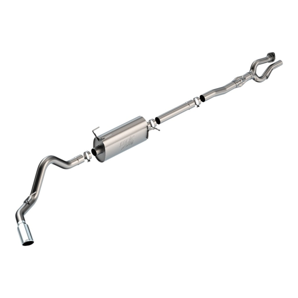 BORLA 141015 Cat-Back Exhaust 2.75\", 3.5\", ATAK (5\" Bright Chrome Tips) for FORD F-250 / F-350 Super Duty 2020- Photo-0