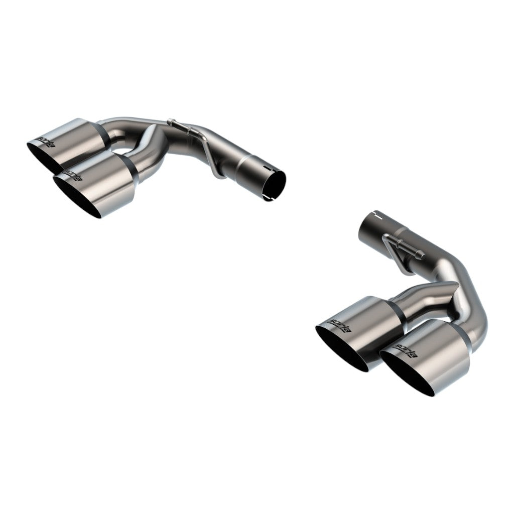 BORLA 60749SB Tip Kit 2.5\", Brushed Steel for AUDI SQ5 (B9) 2021-2025 Photo-0