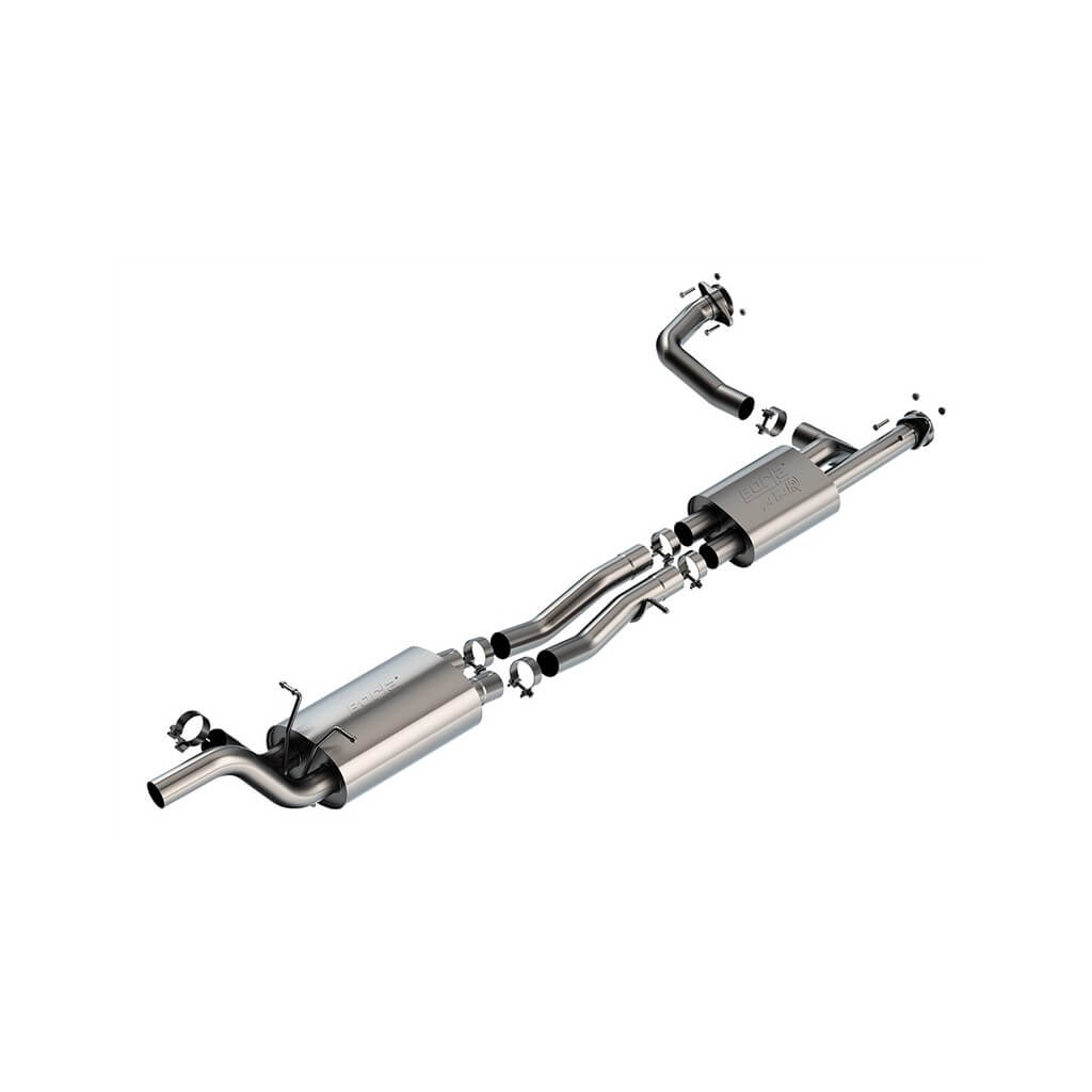 BORLA 60756 Exhaust Mid-Section 3", ATAK for RAM 1500 RHO 3.0L 2025- Photo-0