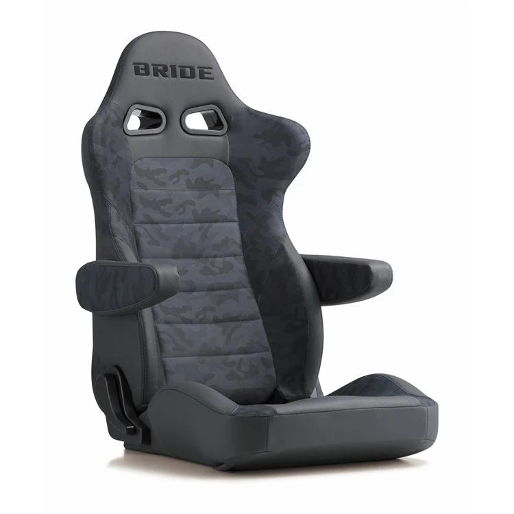 BRIDE E54CM2 Reclining seat EUROGHOST X Blue camouflage Photo-0