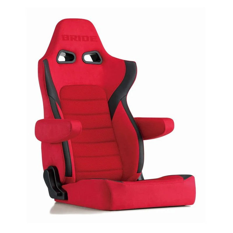 BRIDE E67BSN Reclining Seat Ergoster, Red (With Seat Heater) Photo-0