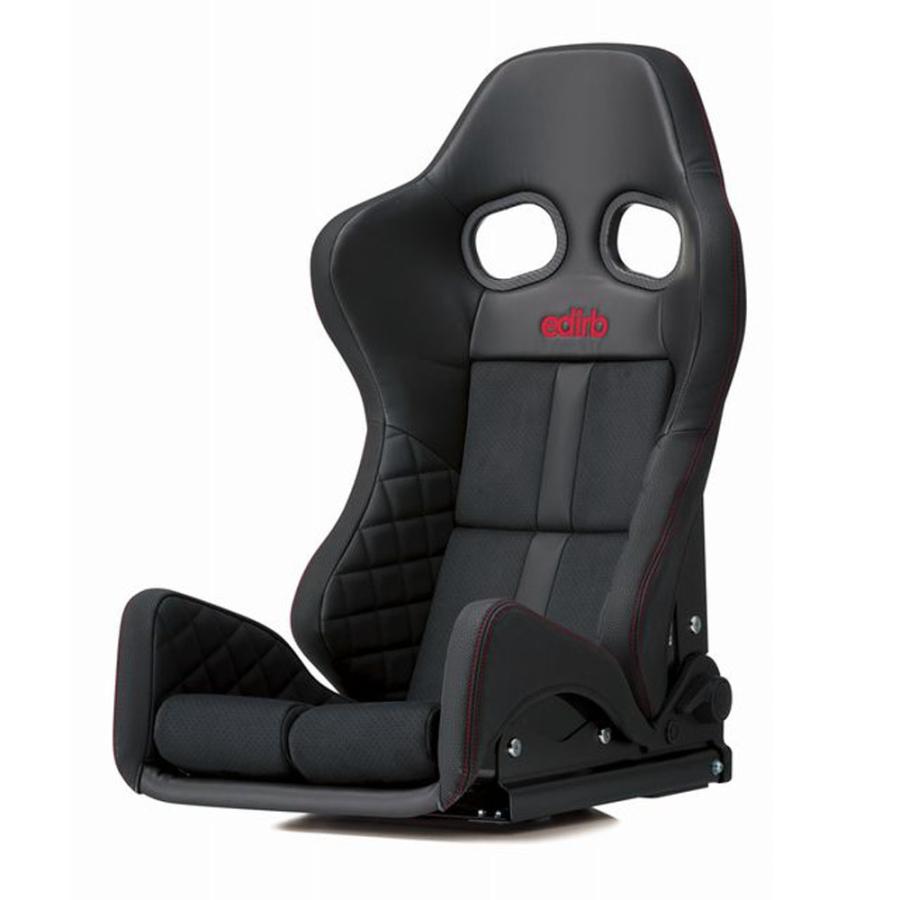 BRIDE G62PBC Reclining seat edirb162 Red stitch (Carbon shell) Low Photo-0