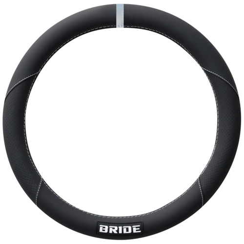 BRIDE HSHC02 Steering cover M SIZE Black Photo-0