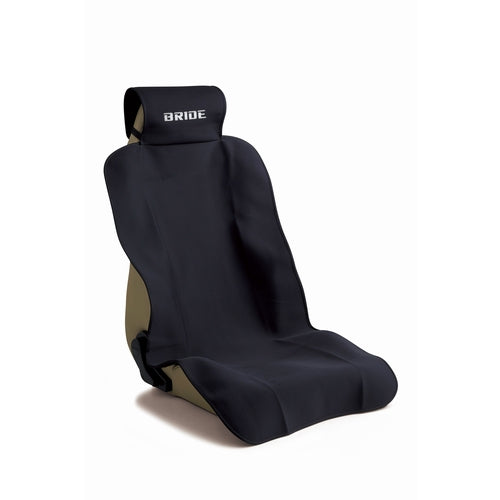 BRIDE P72APO Seat guard apron Black Photo-0