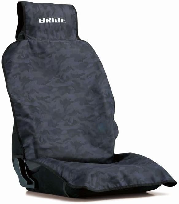 BRIDE P72CM2 Seat guard apron Blue camouflage Photo-0