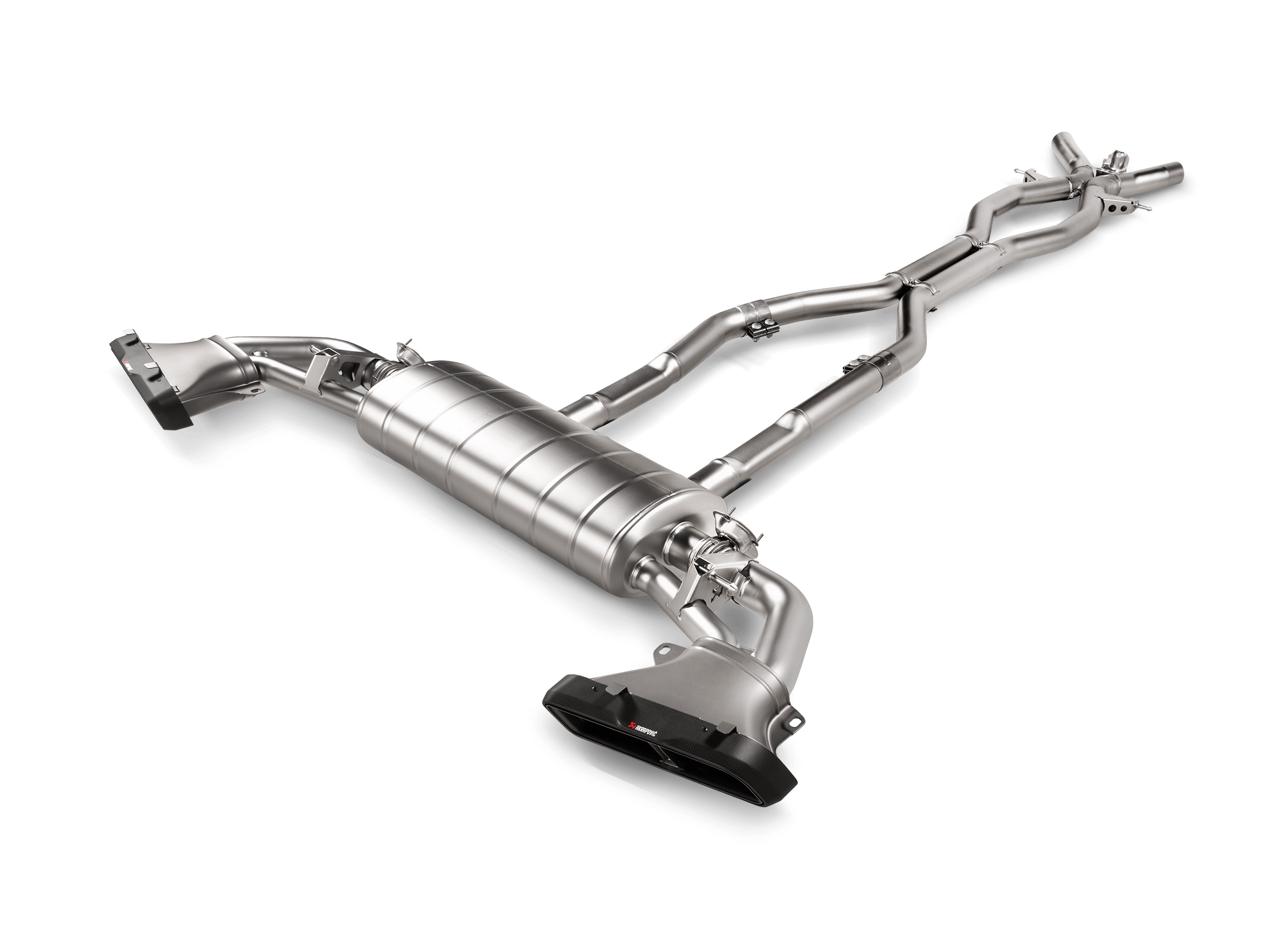 AKRAPOVIC S-ME/TI/15H/1 Evolution Line (Titanium) for Mercedes-AMG GLS 63 (X167) 2020-2023 Photo-0