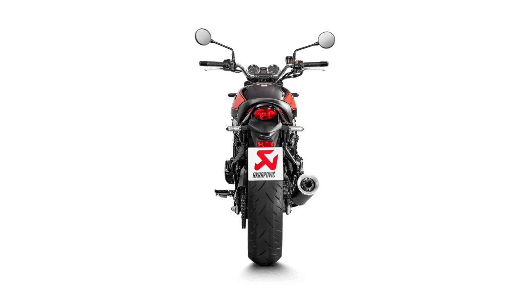AKRAPOVIC S-K9SO5-HBAVTBL Slip-On Line (Titanium) Kawasaki Z900 RS / Cafe 2018-2019 Photo-3