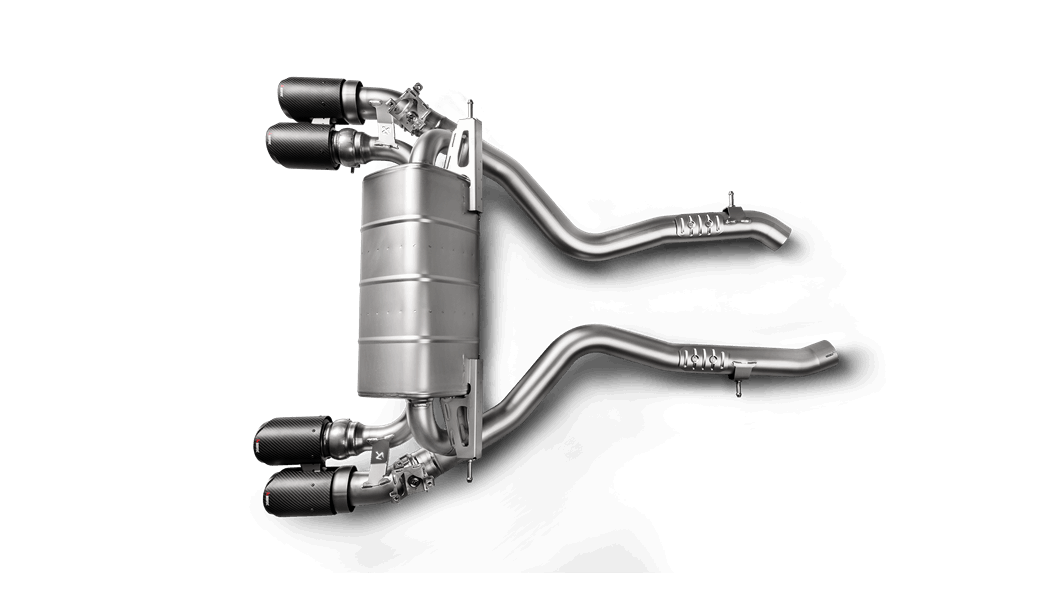 AKRAPOVIC S-BM/T/3H Slip-On Line (Titanium) BMW M2 COMPETITION/M2 CS (F87N) - OPF/GPF 2018-2020 ECE Type Approval Photo-0