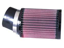 K&N RU-1760 UNIVERSAL Clamp-On Air Filter 2-7/16"20 DEG FLG, 3-3/4"OD, 5"H Photo-0