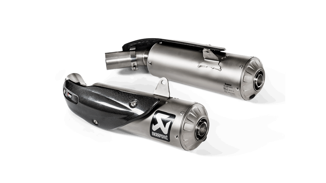AKRAPOVIC S-D11SO4-HBFGT Slip-On Line (Titanium) Ducati Scrambler 1100 2018-2019 Photo-0