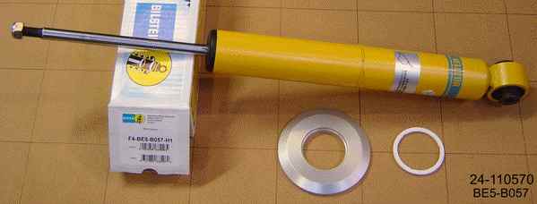 BILSTEIN 24-110570 Shock absorber rear B6 (R2) VW Touareg PORSCHE Photo-1